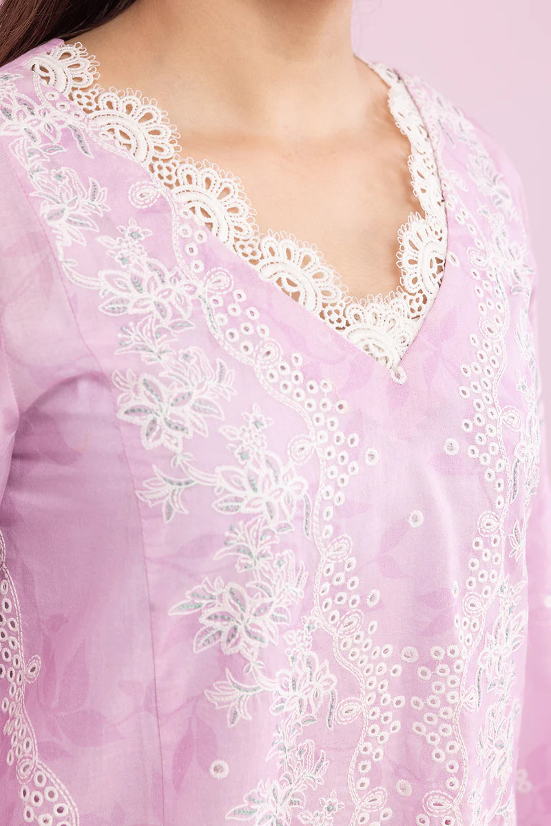 Zellbury 3PC Embroidered Shirt Shalwar Dupatta 0648