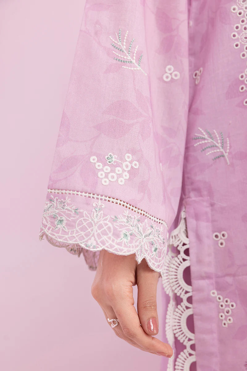 Zellbury 3PC Embroidered Shirt Shalwar Dupatta 0648