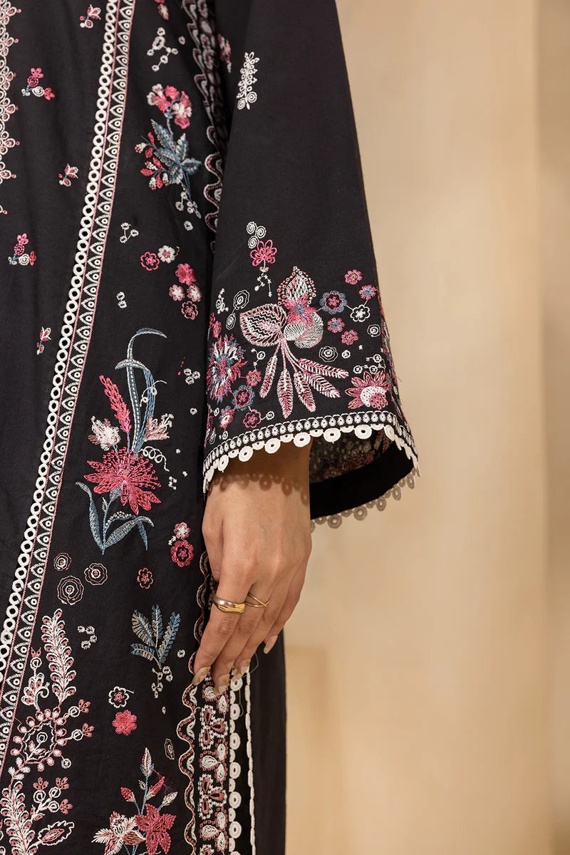 Zellbury 3PC Embroidered Shirt Shalwar Dupatta 0660