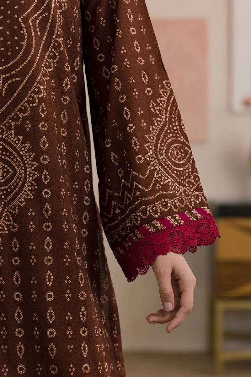 Zellbury 3PC Embroidered Shirt Shalwar Dupatta 0707