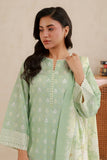 Zellbury 3PC Embroidered Shirt Shalwar Dupatta 0780
