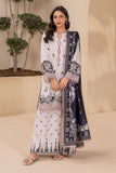 Zellbury 3PC Embroidered Shirt Shalwar Dupatta 0782