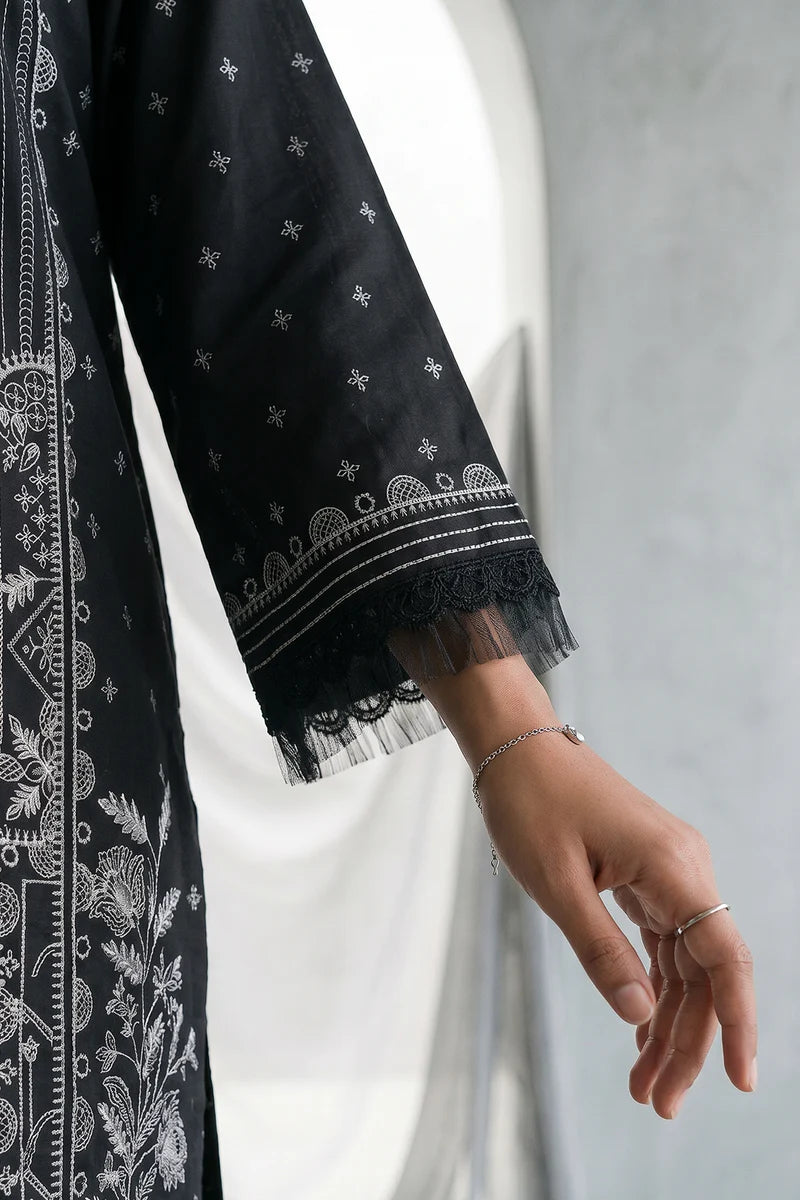 Zellbury 3PC Embroidered Shirt Shalwar Dupatta 1167