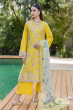 Zellbury 3PC Embroidered Shirt Shalwar Dupatta 4088