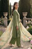 ZELLBURY | ChikanKari 3PC Embroidered Shirt Shalwar Dupatta