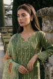 ZELLBURY | ChikanKari 3PC Embroidered Shirt Shalwar Dupatta