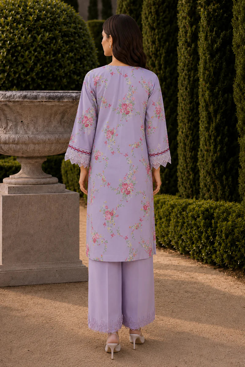 ZELLBURY | ChikanKari 3PC Embroidered Shirt Shalwar Dupatta