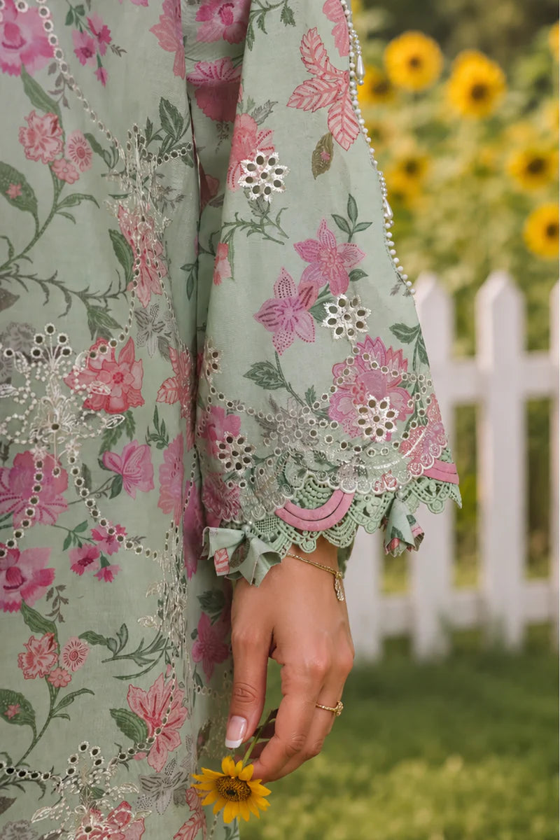 ZELLBURY | ChikanKari 3PC Embroidered Shirt Shalwar Dupatta