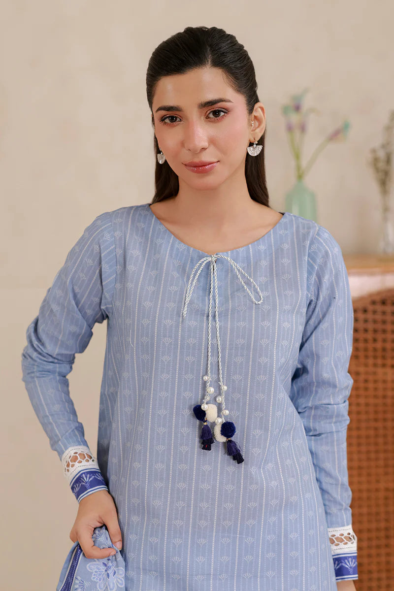 ZELLBURY | Printed Lawn 2PC Shirt Dupatta 0921