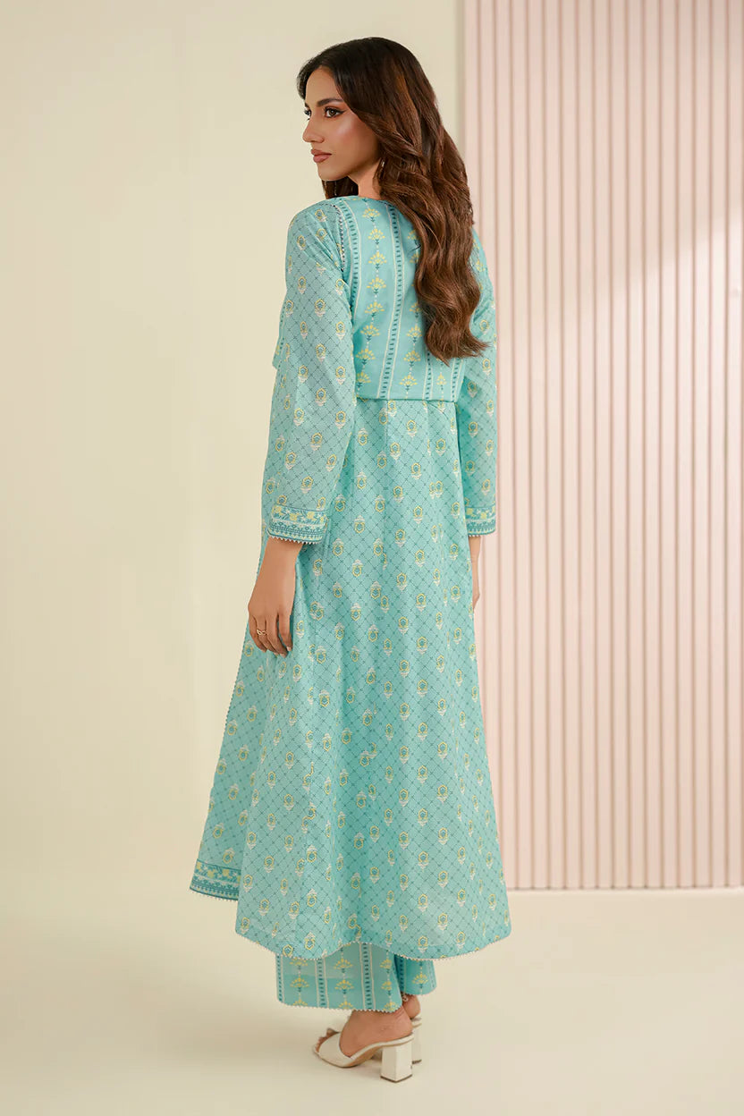 Zellbury 2PC Printed Lawn 0996