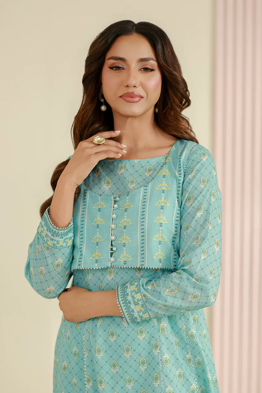Zellbury 2PC Printed Lawn 0996