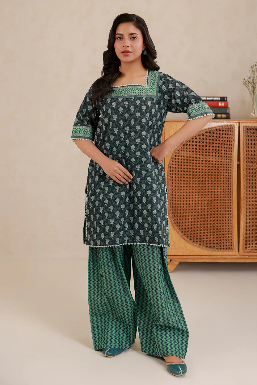 Zellbury 2PC Printed Lawn 0998