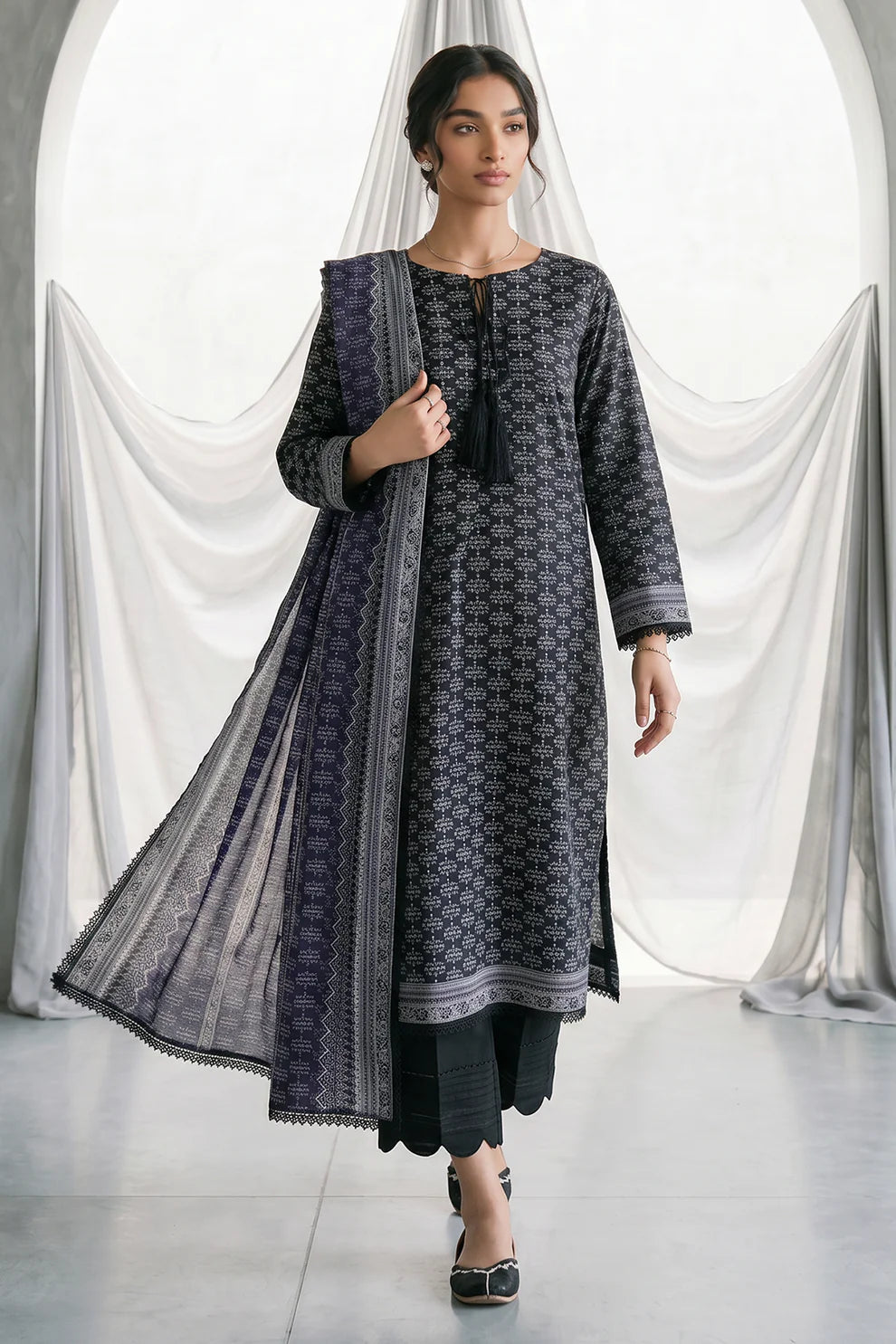 Zellbury 2PC Printed Lawn 1061