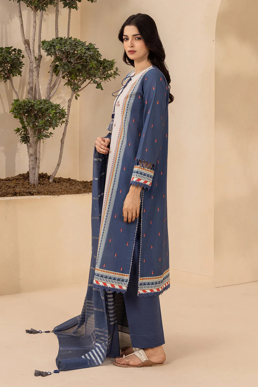 ZELLBURY | Printed Lawn 3PC 0706