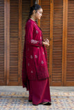 Zellbury 3PC Jacquard Shirt Shalwar Dupatta  0855