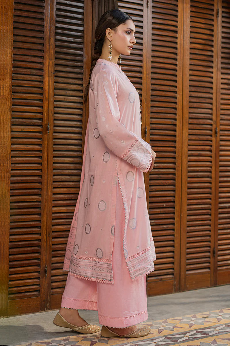 Zellbury 3PC Jacquard Shirt Shalwar Dupatta  0857