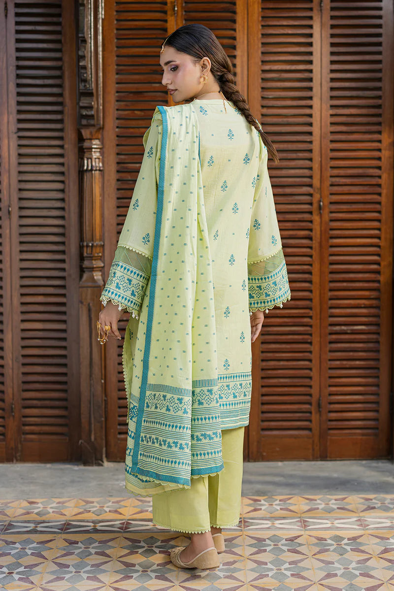 Zellbury 3PC Jacquard Shirt Shalwar Dupatta  0859