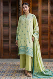 Zellbury 3PC Jacquard Shirt Shalwar Dupatta  0859
