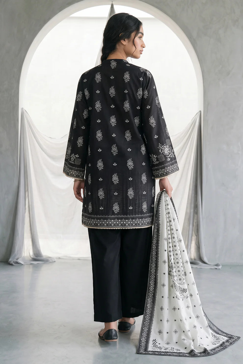 ZELLBURY | Printed Lawn 3PC 0938