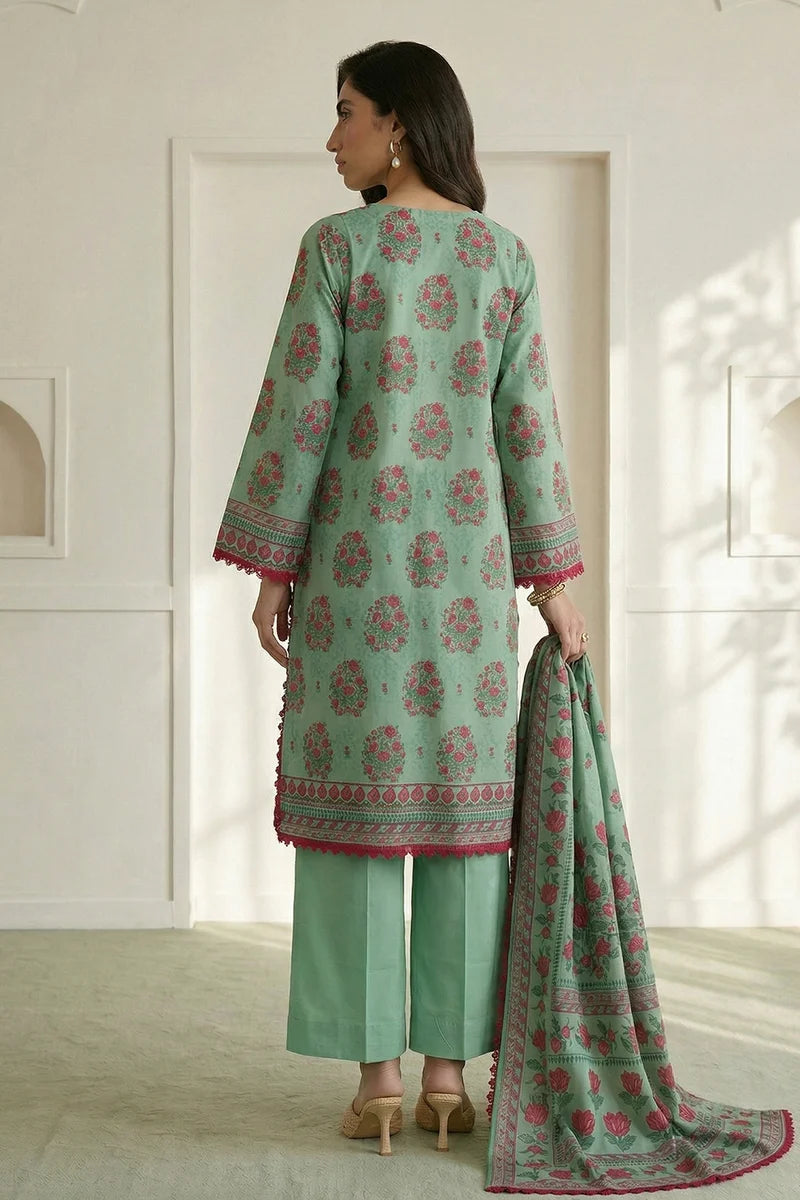 ZELLBURY | Printed Lawn 3PC 0946
