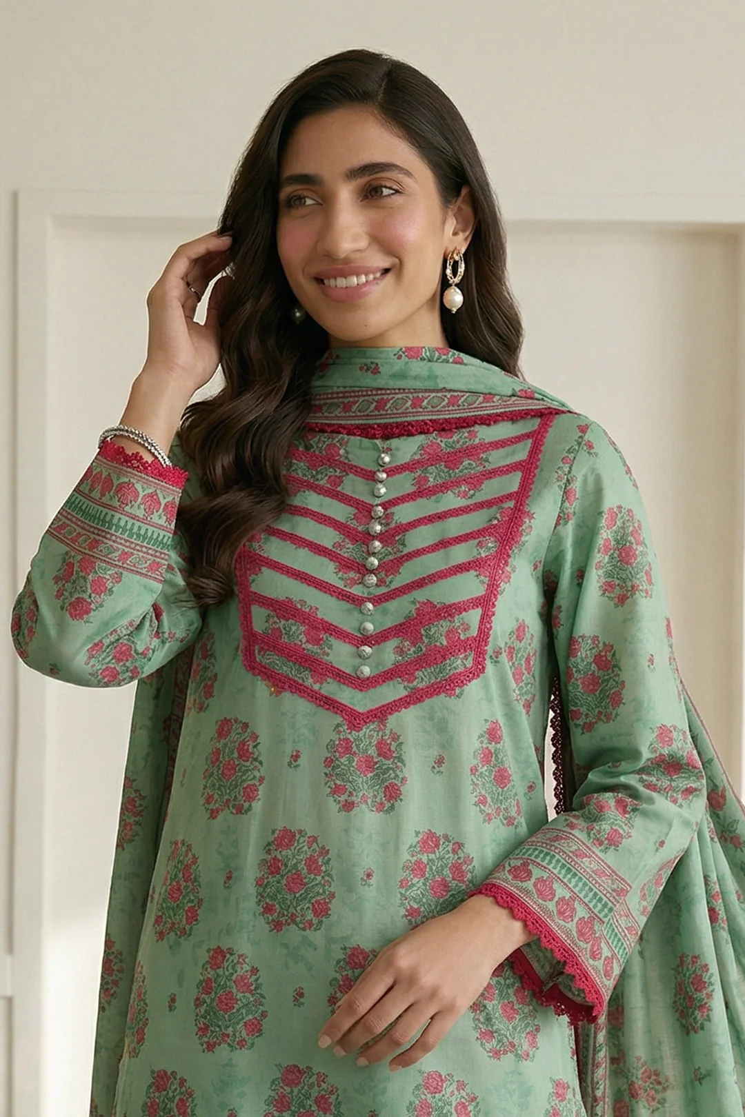 ZELLBURY | Printed Lawn 3PC 0946