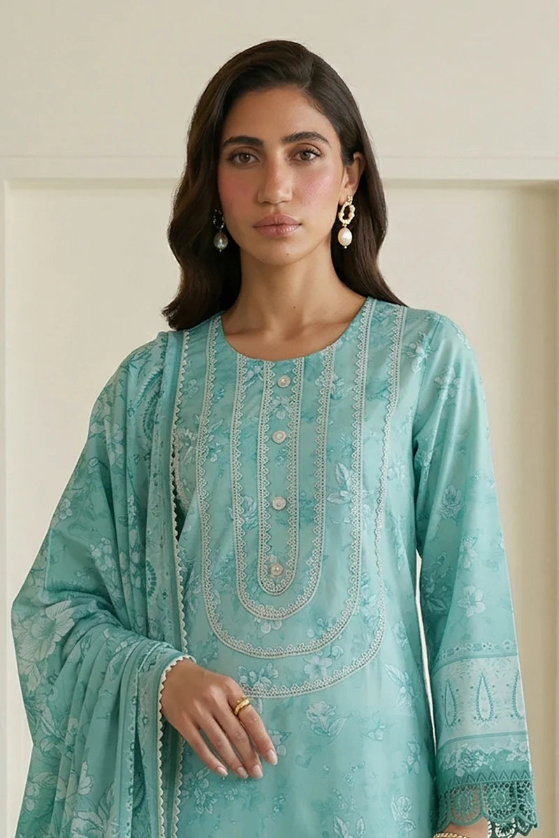 ZELLBURY | Printed Lawn 3PC 0954