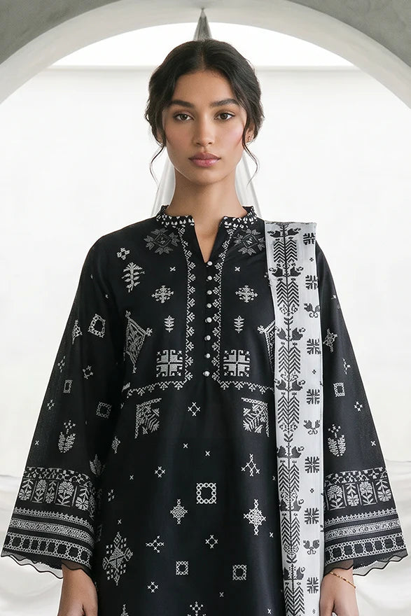 ZELLBURY | Printed Lawn 3PC 0957