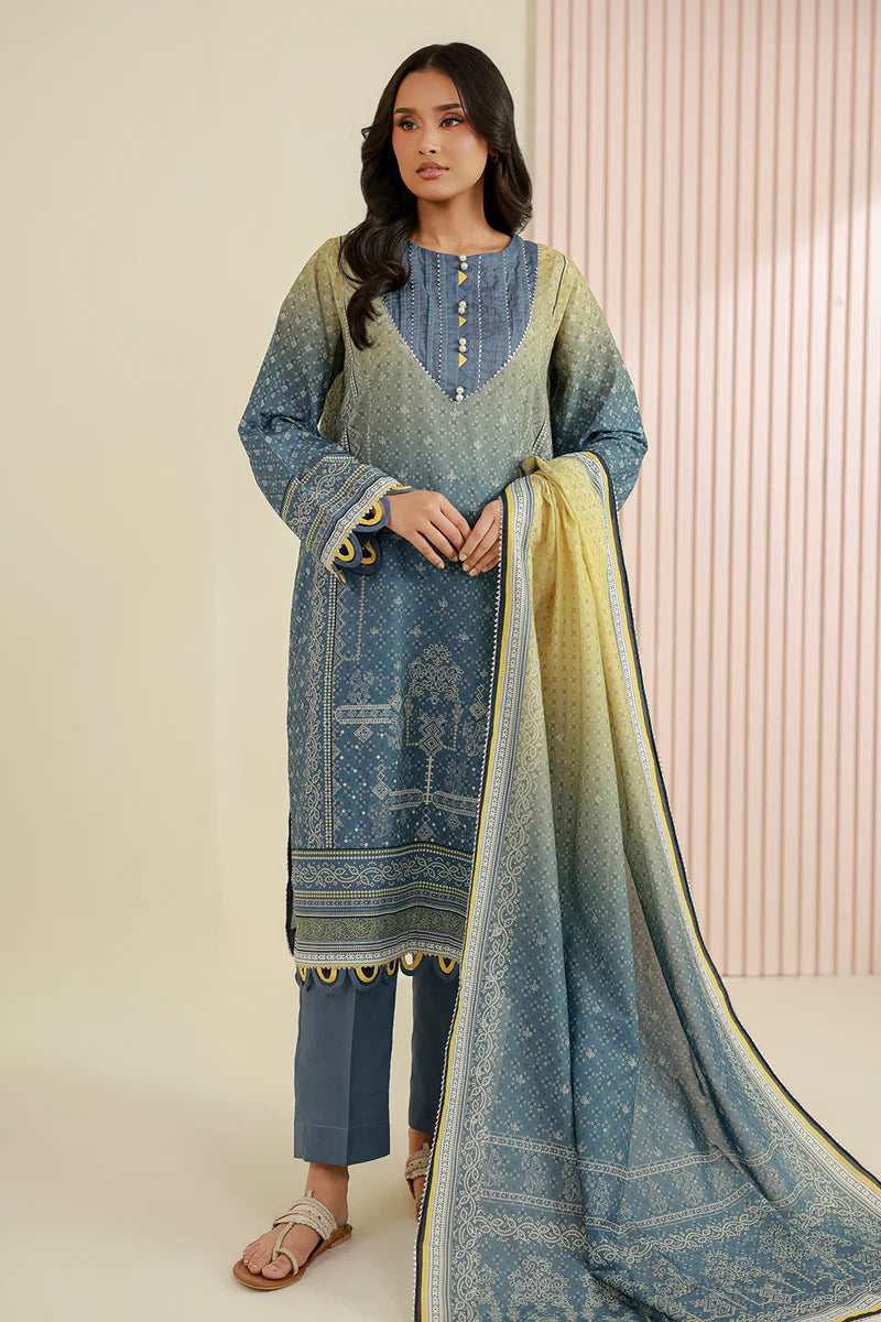 ZELLBURY | Printed Lawn 3PC 1005