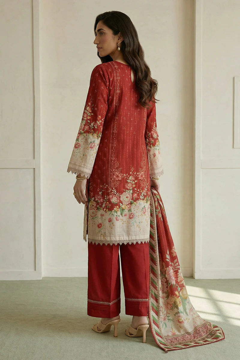 ZELLBURY | Printed Lawn 3PC 1006