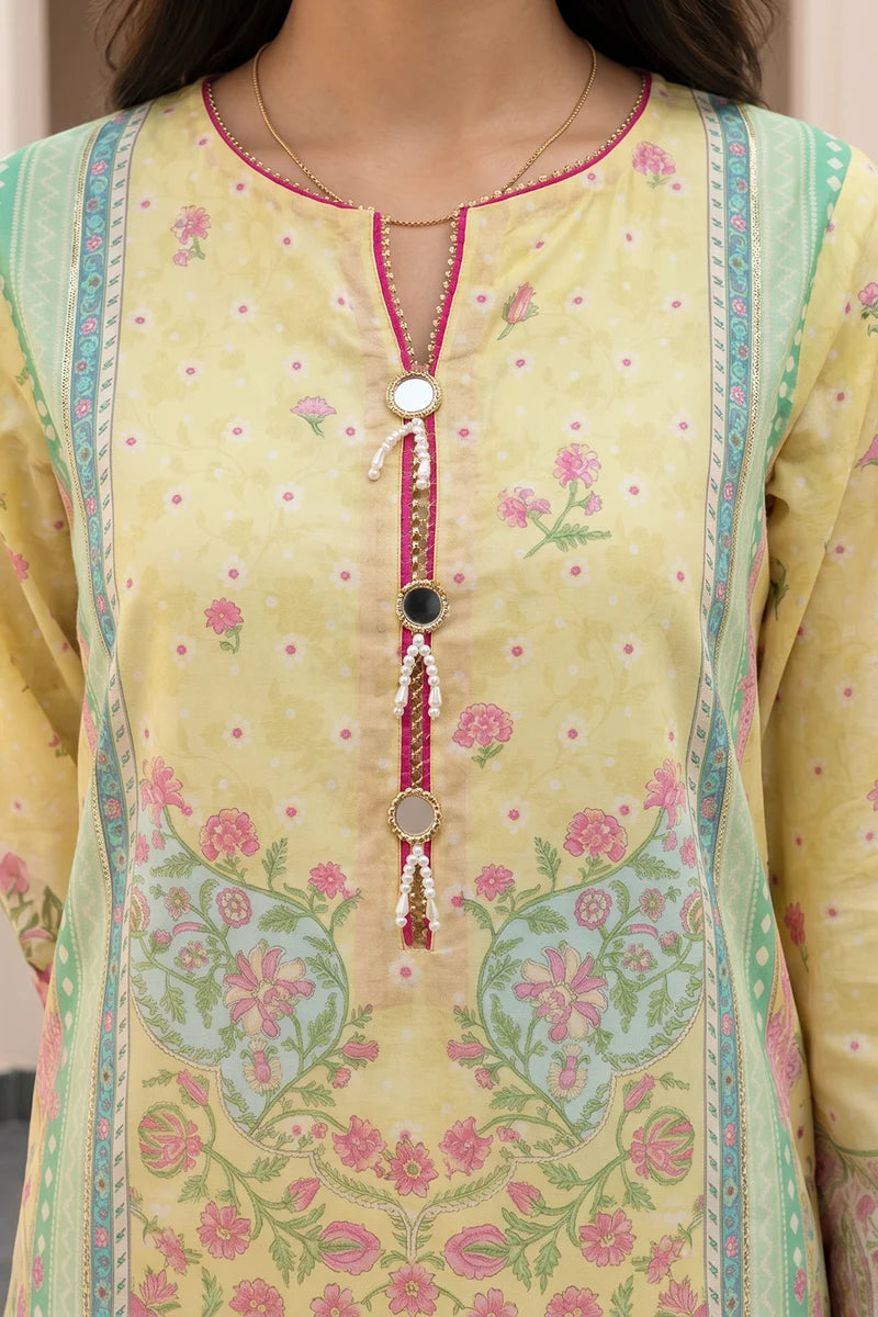 ZELLBURY | Printed Lawn 3PC 1020