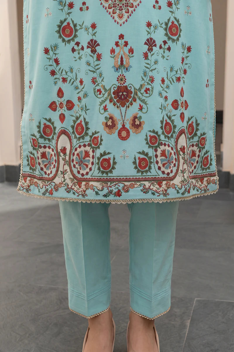 ZELLBURY | Printed Lawn 3PC 1022