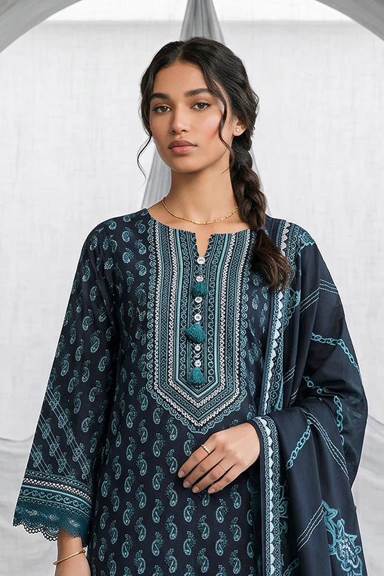 ZELLBURY | Printed Lawn 3PC 1077