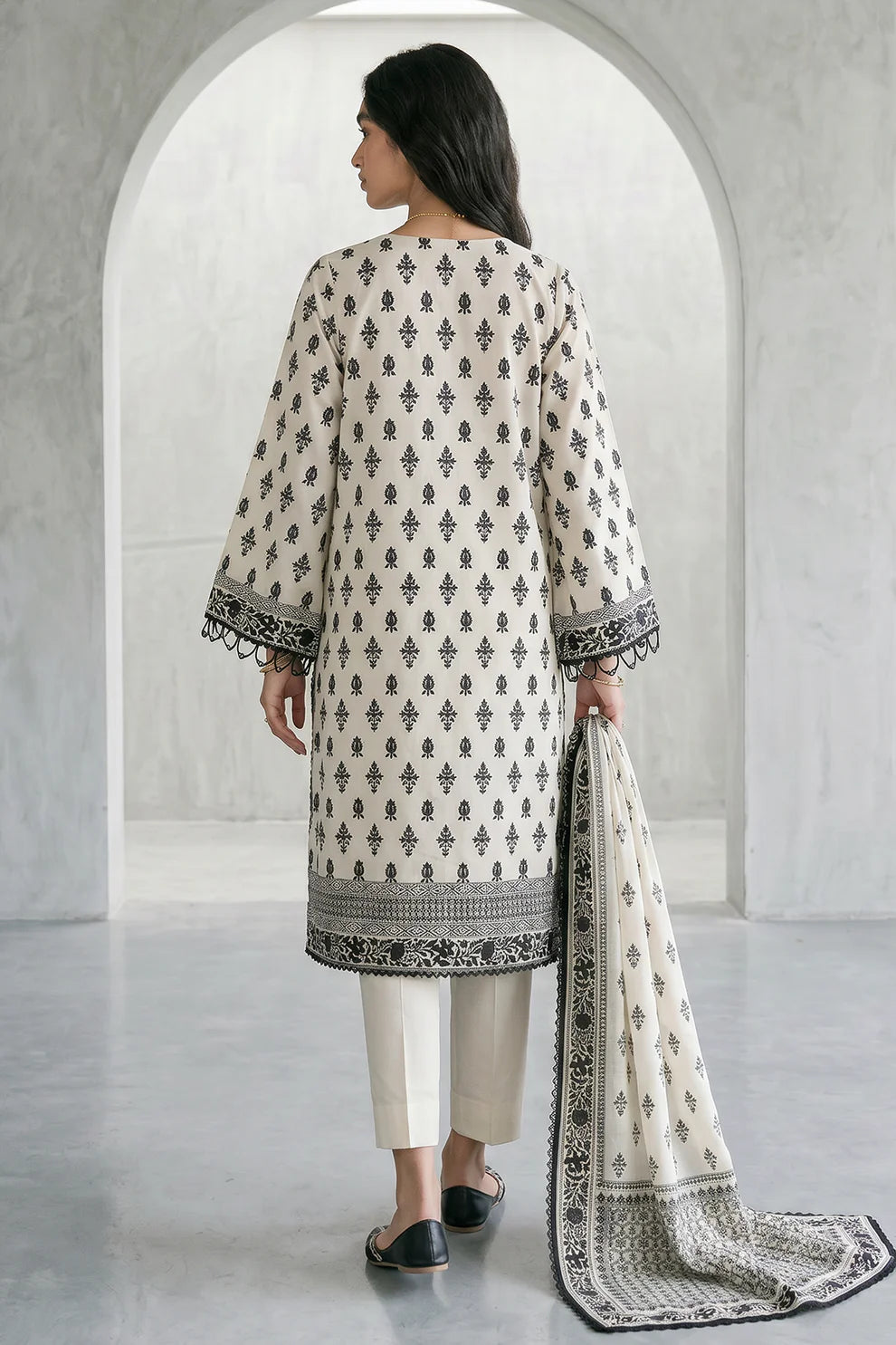 ZELLBURY | Printed Lawn 3PC 1088