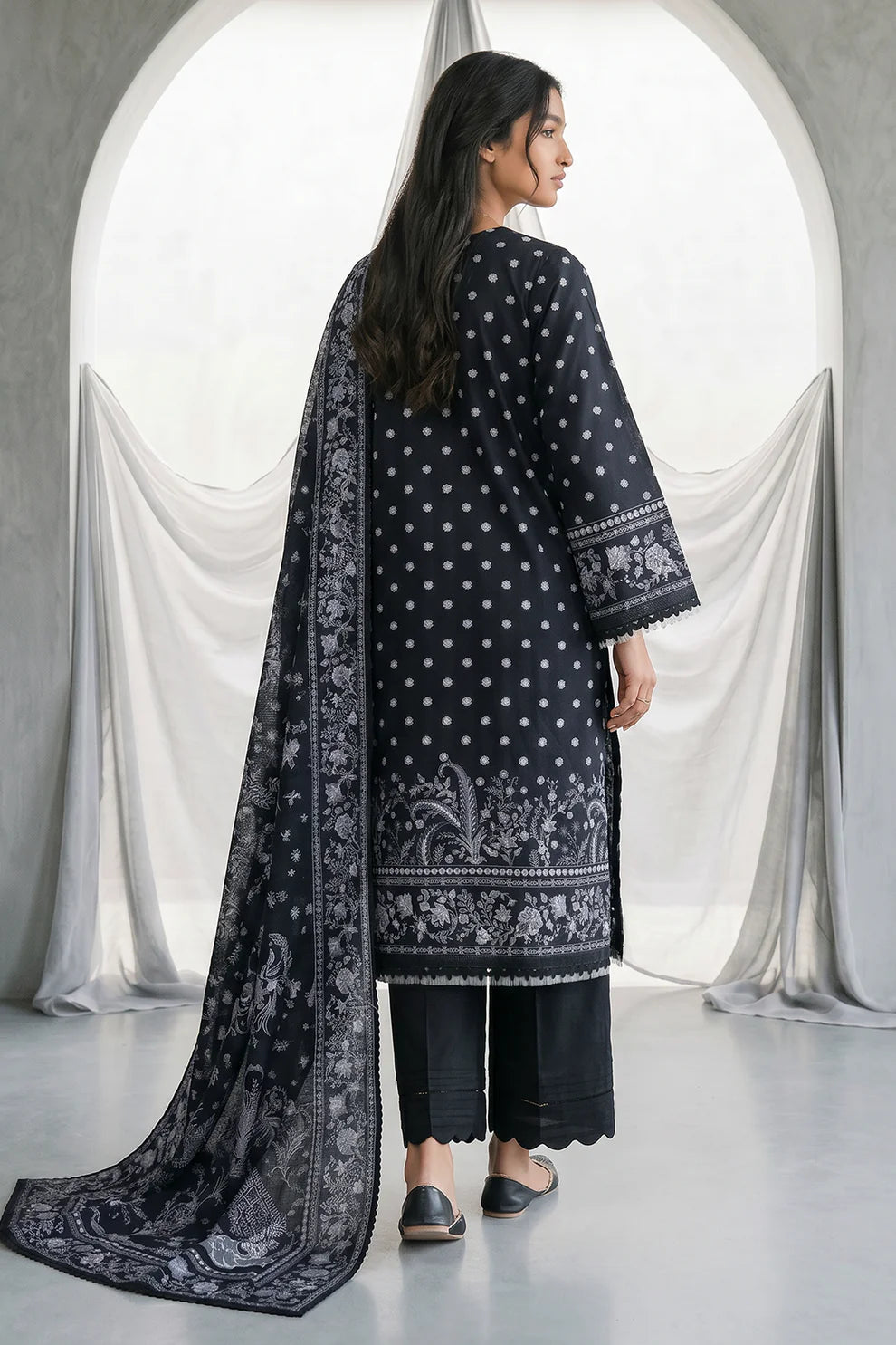 ZELLBURY | Printed Lawn 3PC 1097