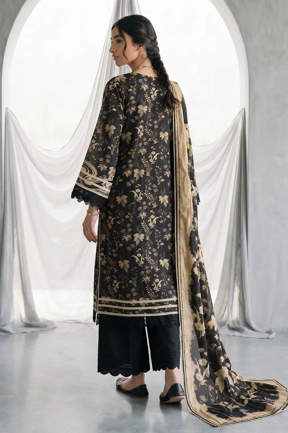 ZELLBURY | Printed Lawn 3PC 1135