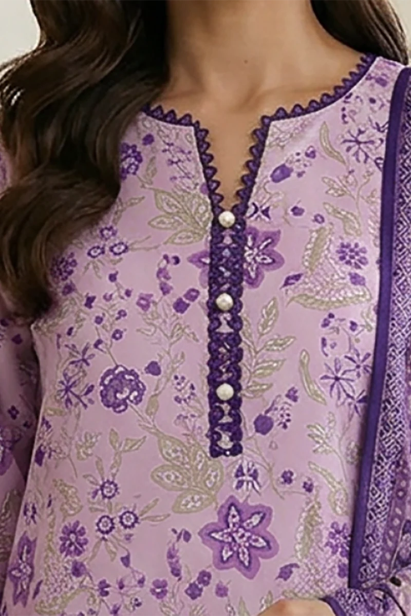 ZELLBURY | Printed Lawn 3PC 1136