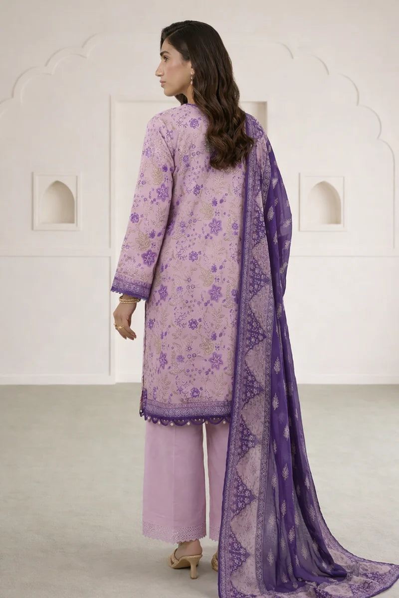 ZELLBURY | Printed Lawn 3PC 1136