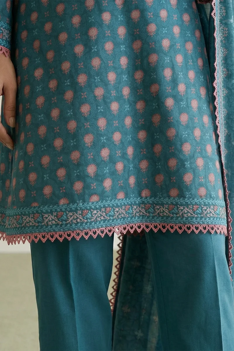 ZELLBURY | Printed Lawn 3PC 1138