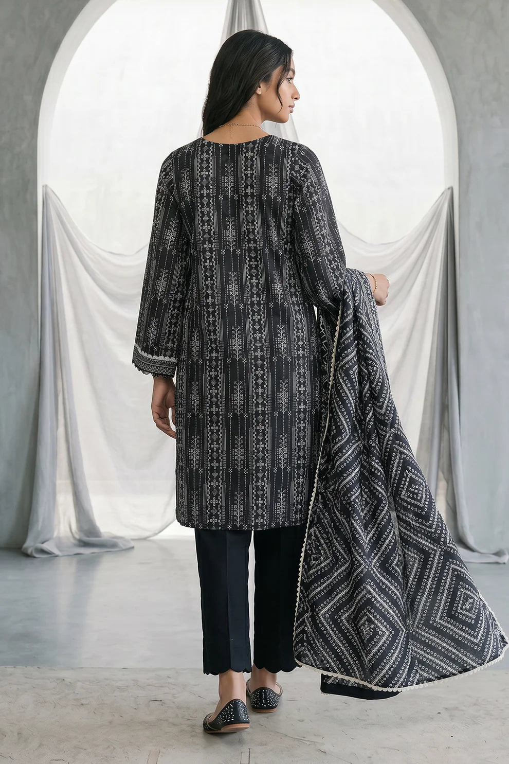 ZELLBURY | Printed Lawn 3PC 1142