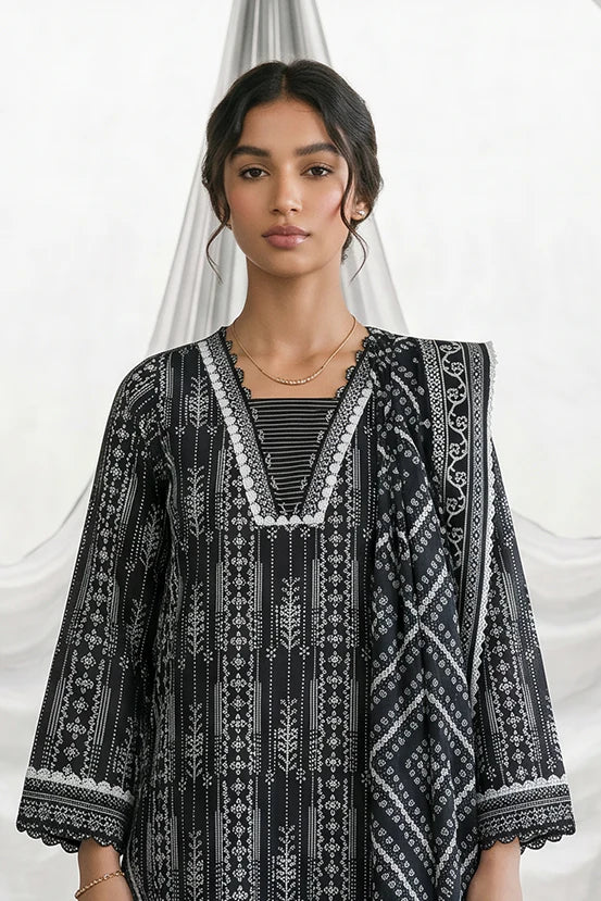 ZELLBURY | Printed Lawn 3PC 1142