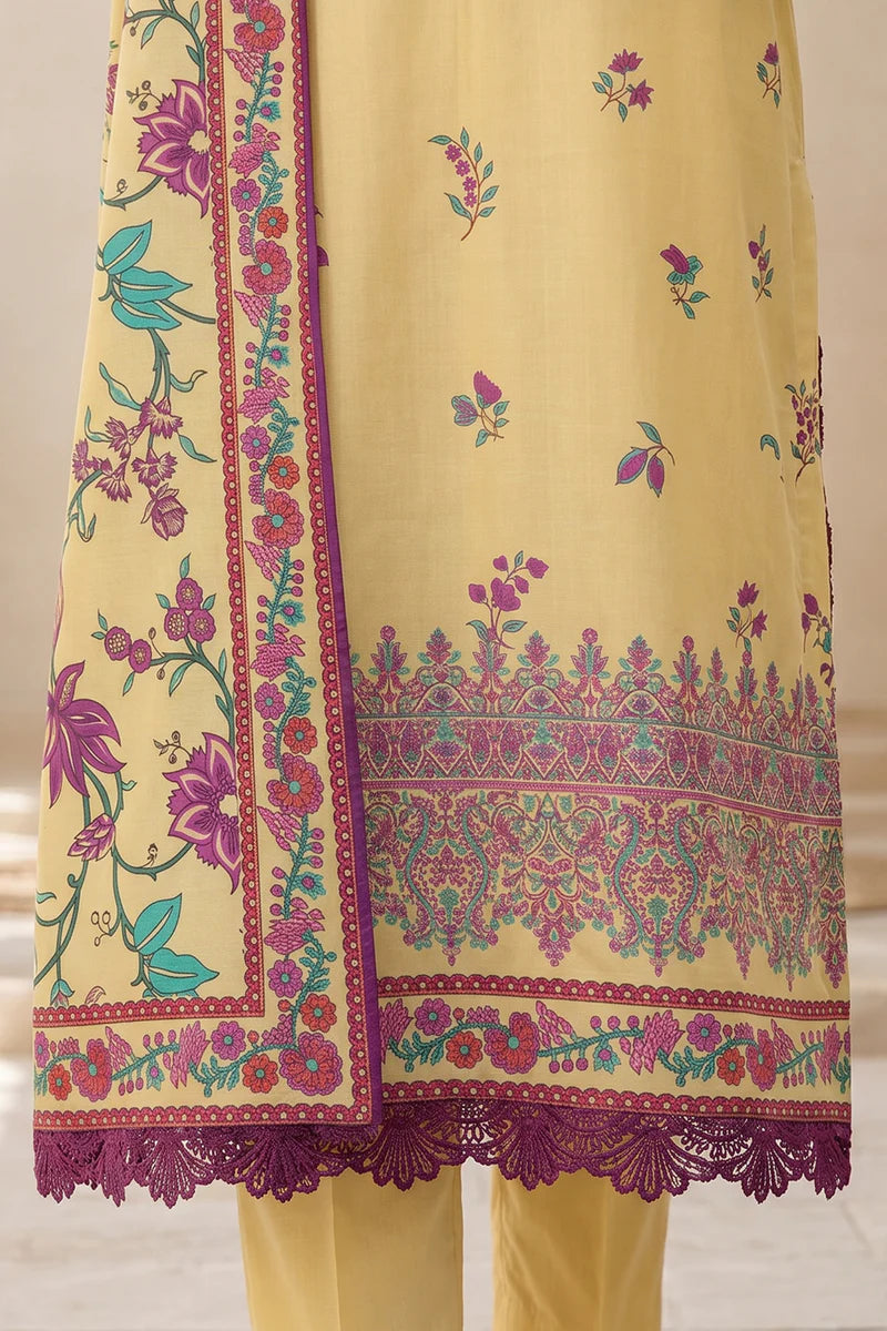 ZELLBURY | Printed Lawn 3PC 1147
