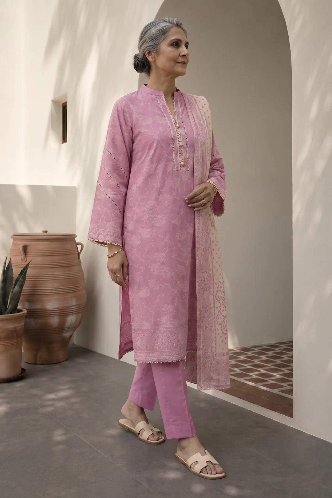 ZELLBURY | Printed Lawn 3PC 8006