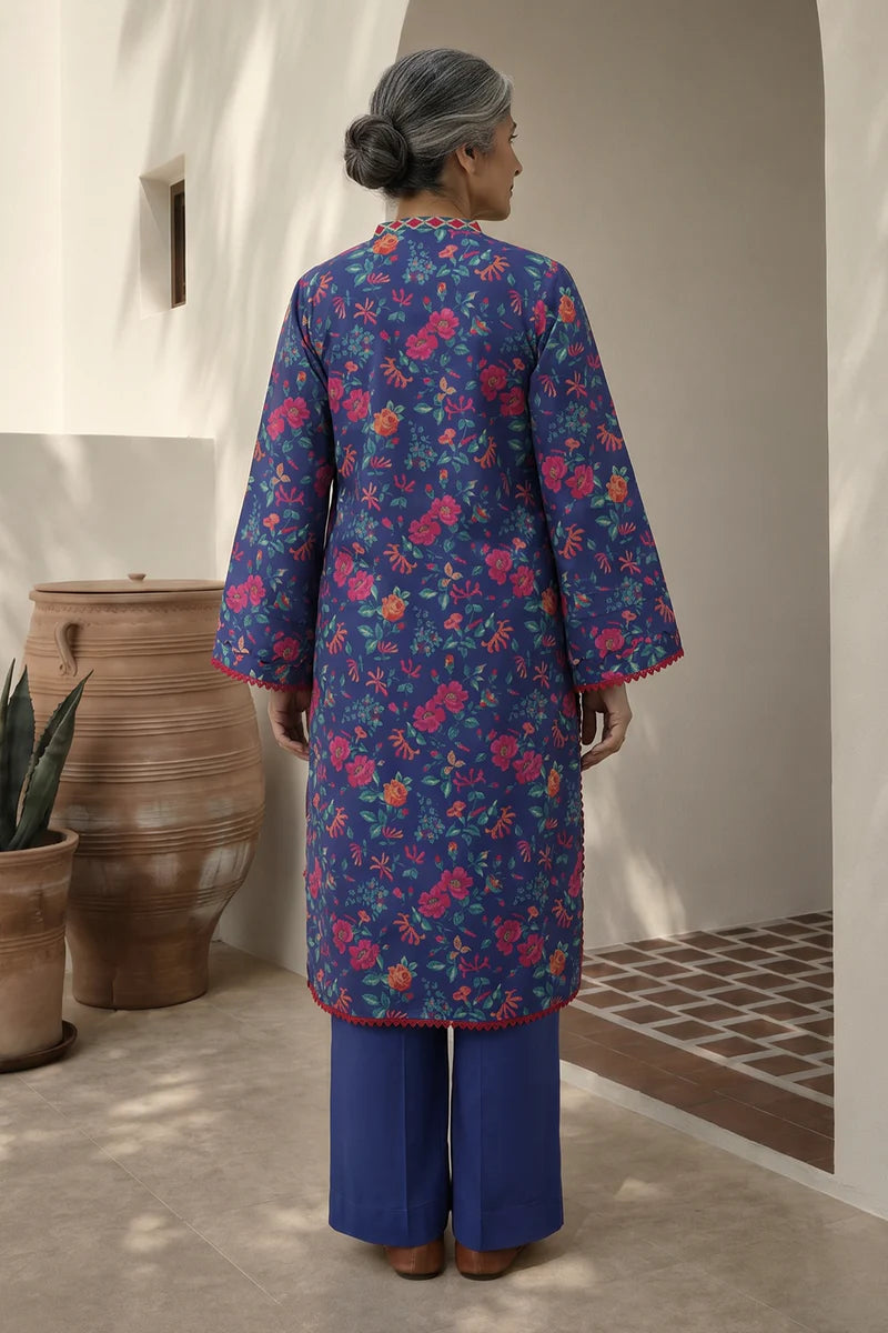 ZELLBURY | Printed Lawn 3PC 8014