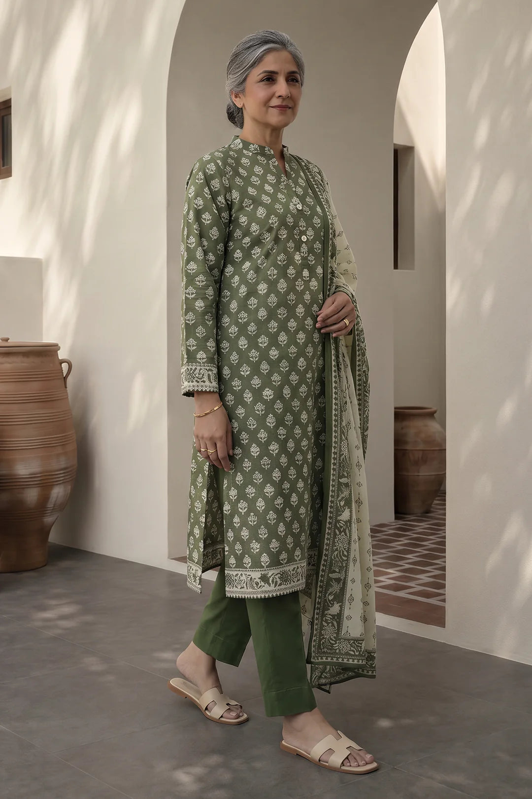 ZELLBURY | Printed Lawn 3PC 8015