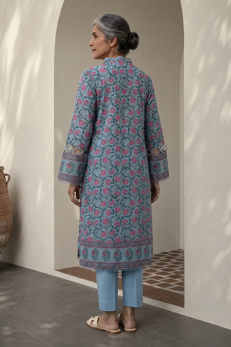 ZELLBURY | Printed Lawn 3PC 8022