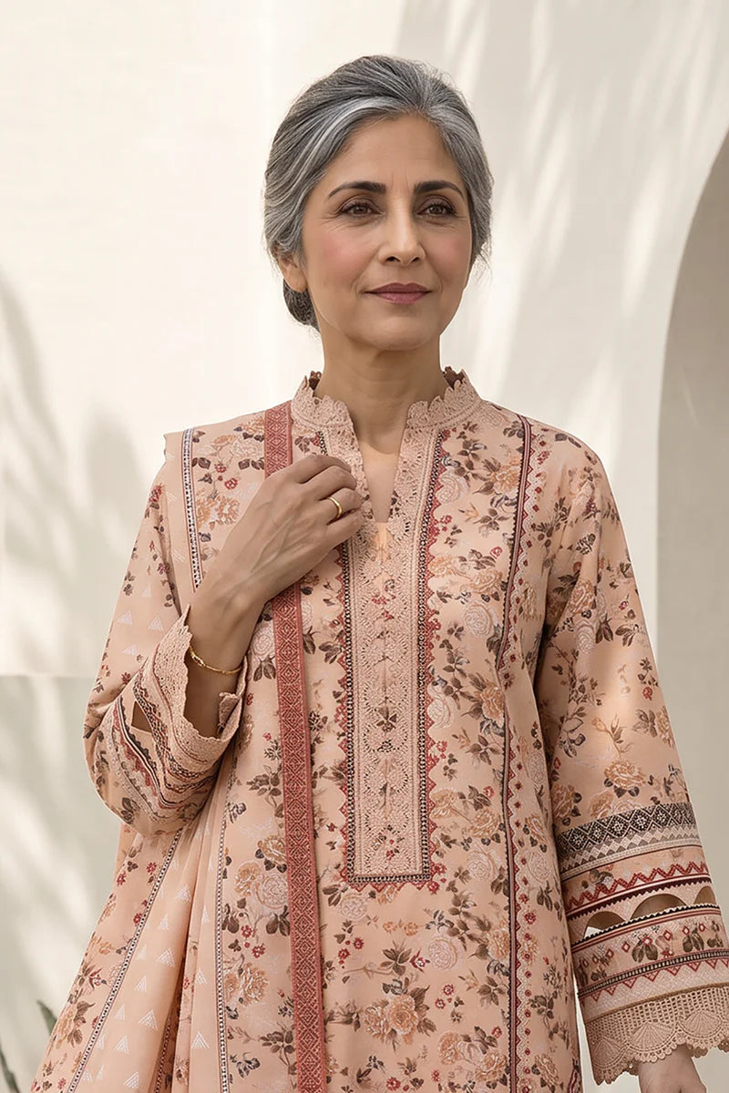ZELLBURY | Printed Lawn 3PC 8023