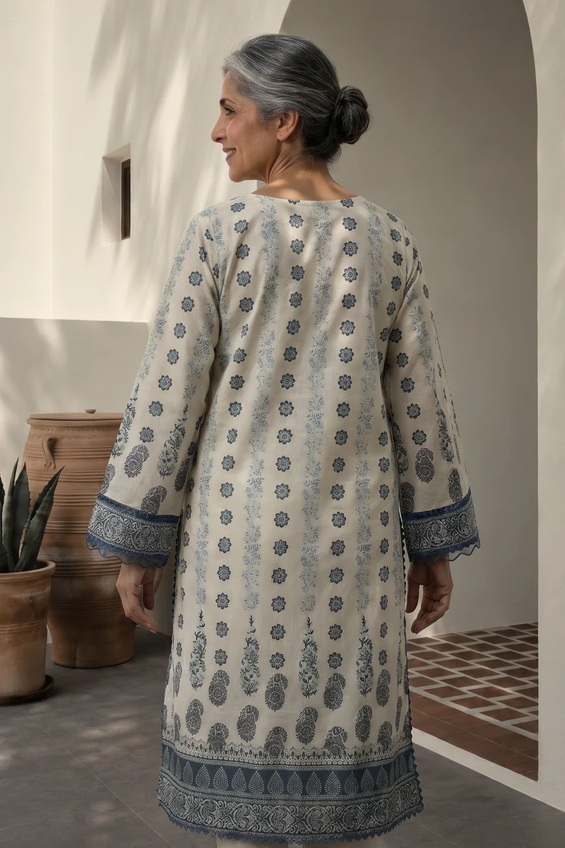 ZELLBURY | Printed Lawn 3PC 8030