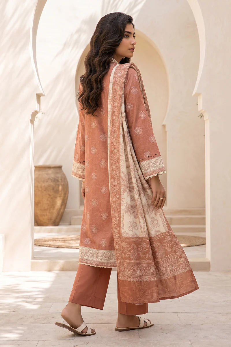 ZELLBURY | Printed Lawn 3PC 8047