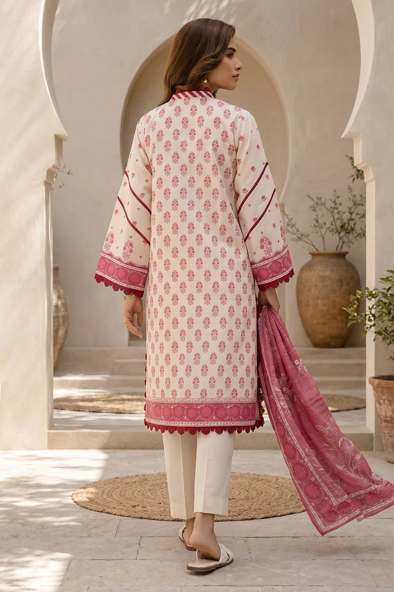 ZELLBURY | Printed Lawn 3PC 8049