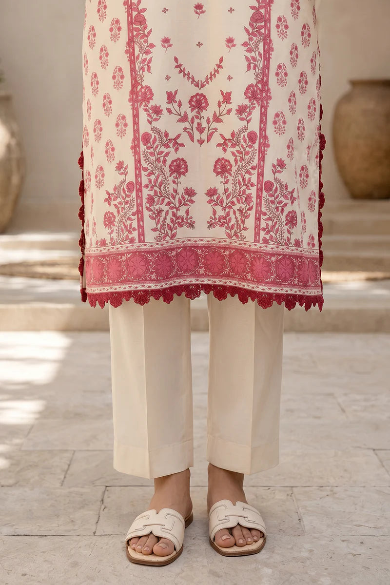 ZELLBURY | Printed Lawn 3PC 8049